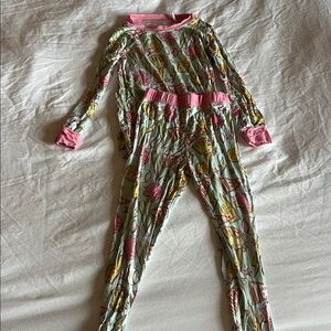 Kids Ice Cream Print Pajamas